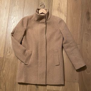 NWOT J.Crew City Coat Tan Size 00